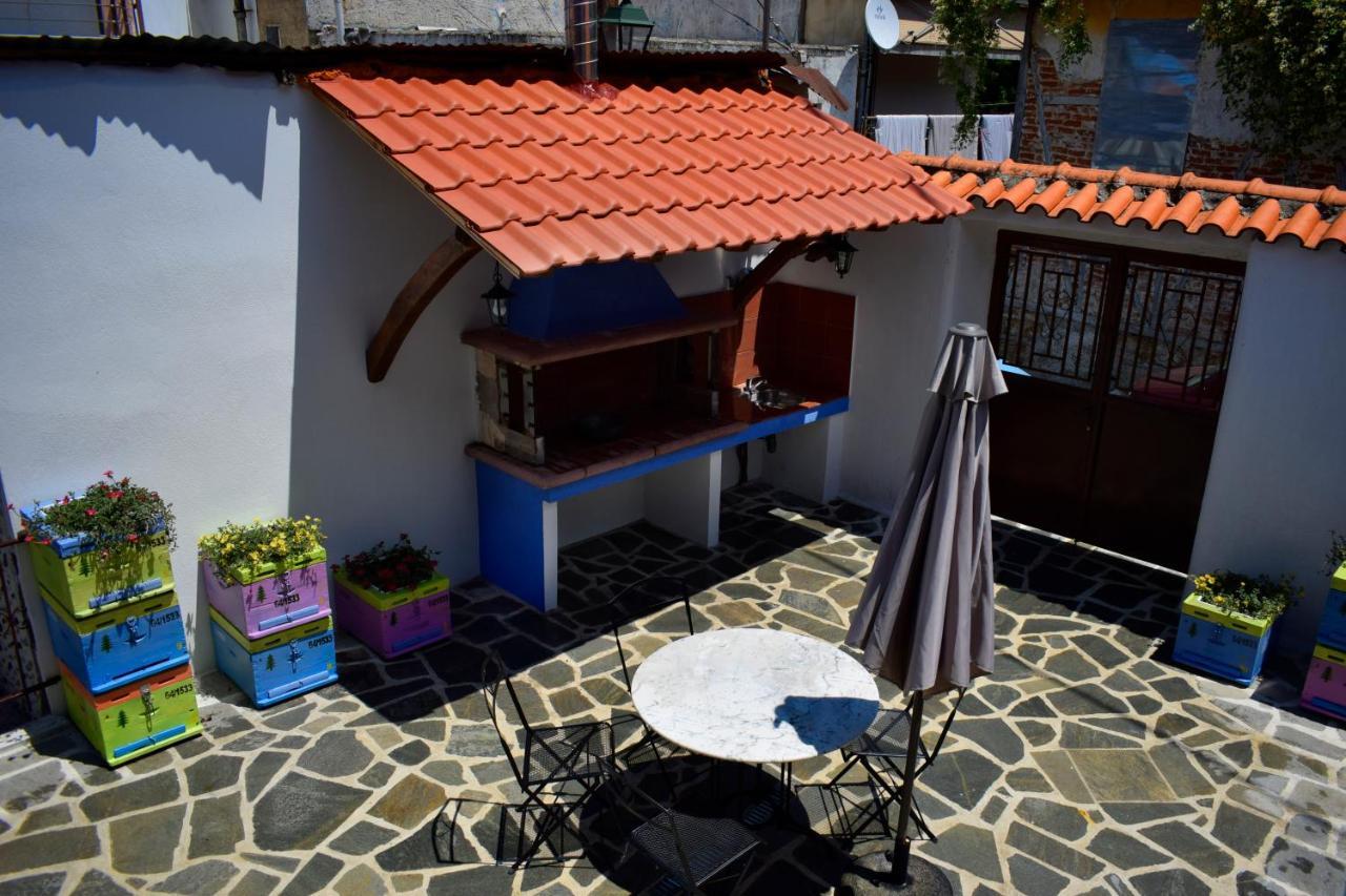 Renovated Old Manor House With Yard Villa Arnea Buitenkant foto